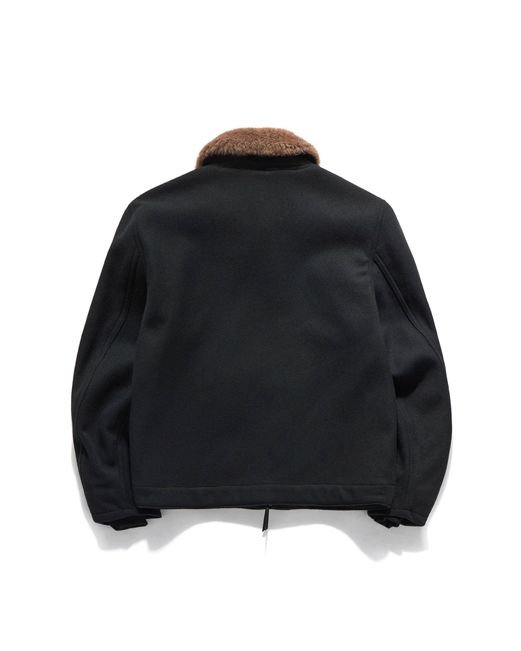 Eastlogue - N-1 Deck Jumper (Charcoal Melton Wool) product image 8 | TRAB K-Fashion Australia