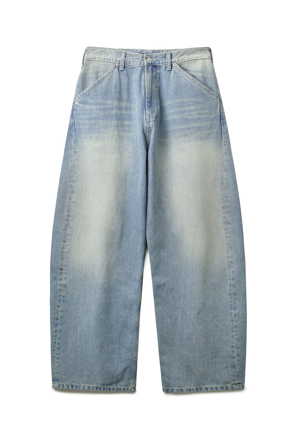 Hatchingroom - Curve Jeans (Bleached Blue) product image 1 | TRAB K-Fashion Australia