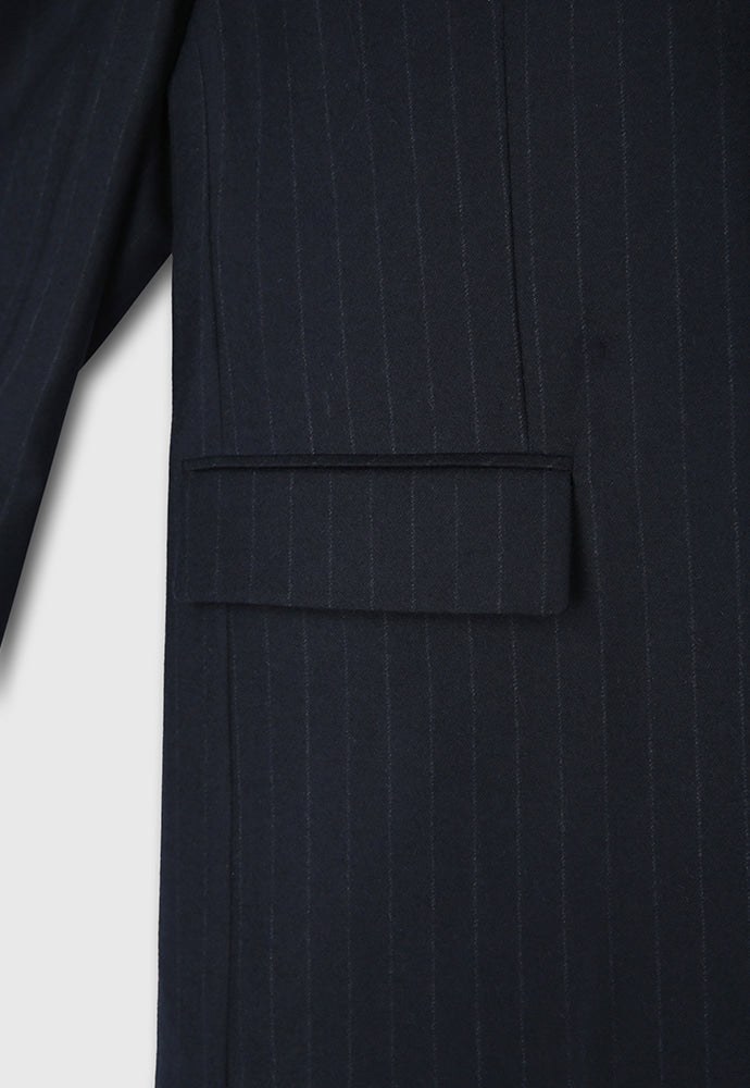 Tonywack - Virgin Wool Oversized Blazer (D.Navy Pinstripe) product image 13 | TRAB K-Fashion Australia