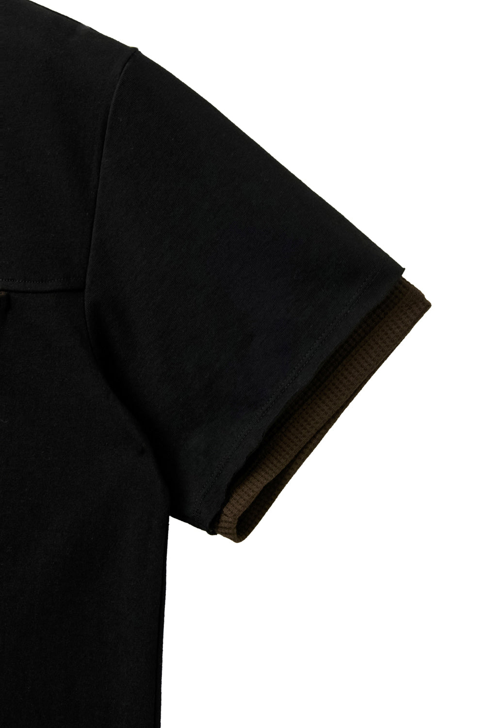 Hatchingroom - Double Neck Tee (Black) product image 6 | TRAB K-Fashion Australia