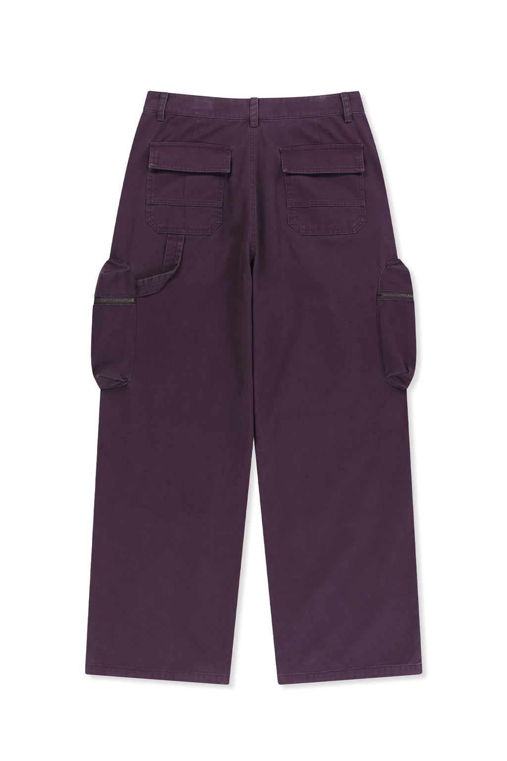 Matin Kim - Volume Tuck Cargo Pants (Purple) product image 3 | TRAB K-Fashion Australia