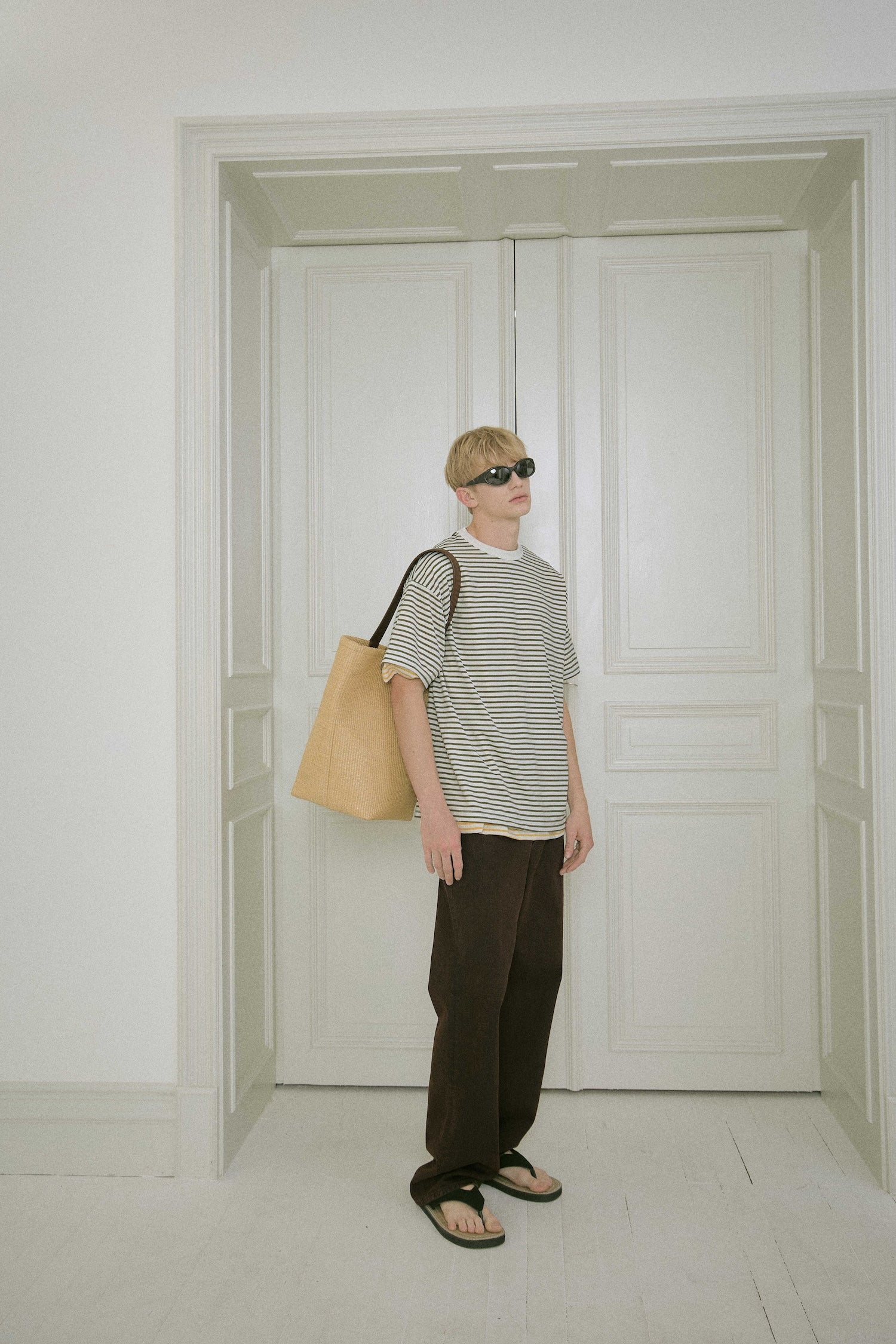 Stu - Straight Denim Pants (Brown) product image 10 | TRAB K-Fashion Australia