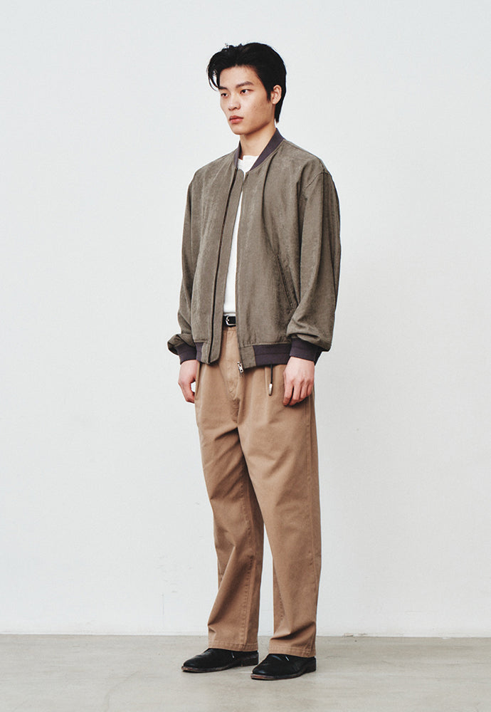 Art if acts - Vintage Cupra Blouson (Moss Grey) product image 2 | TRAB K-Fashion Australia