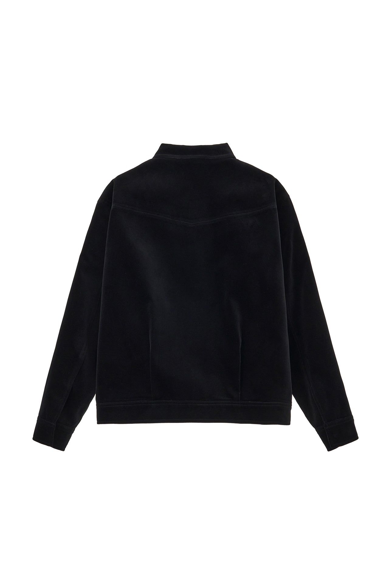 Stu - Velvet Zip Up Jacket Black (With Stamen (Brooch)) product image 18 | TRAB K-Fashion Australia
