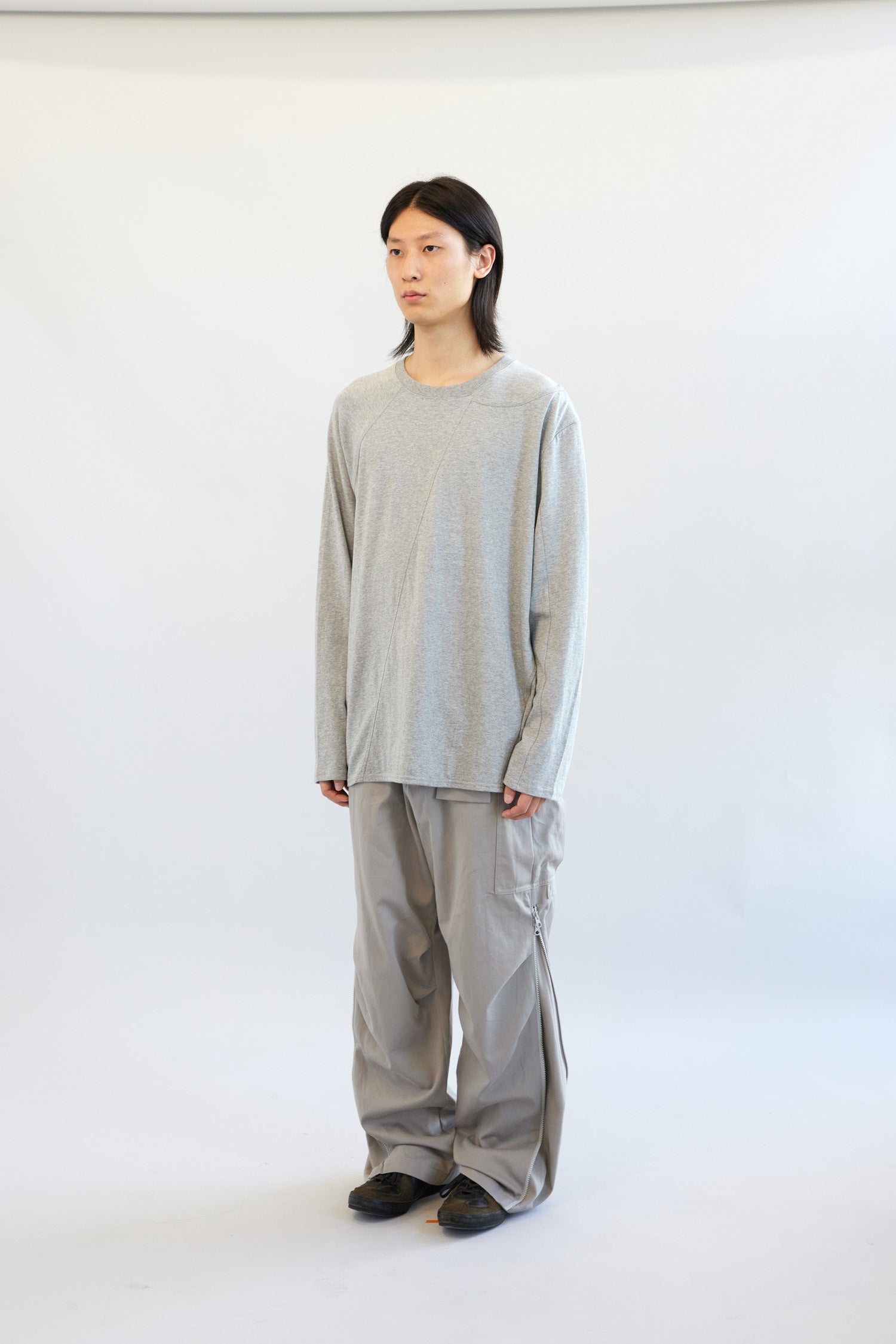 Hatchingroom - 9P Pants (Greige) product image 5 | TRAB K-Fashion Australia