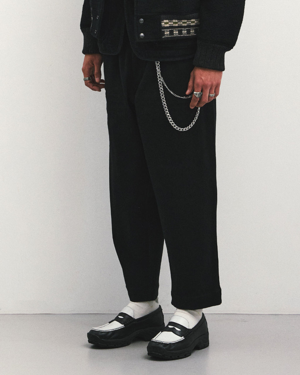 Eastlogue - Tender Easy Pants (Black Twill) product image 3 | TRAB K-Fashion Australia