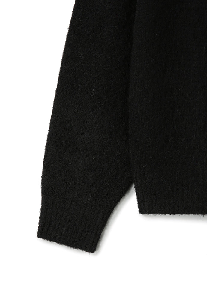 Art if acts - Fair Isle Mohair Cardigan (Black) product image 12 | TRAB K-Fashion Australia