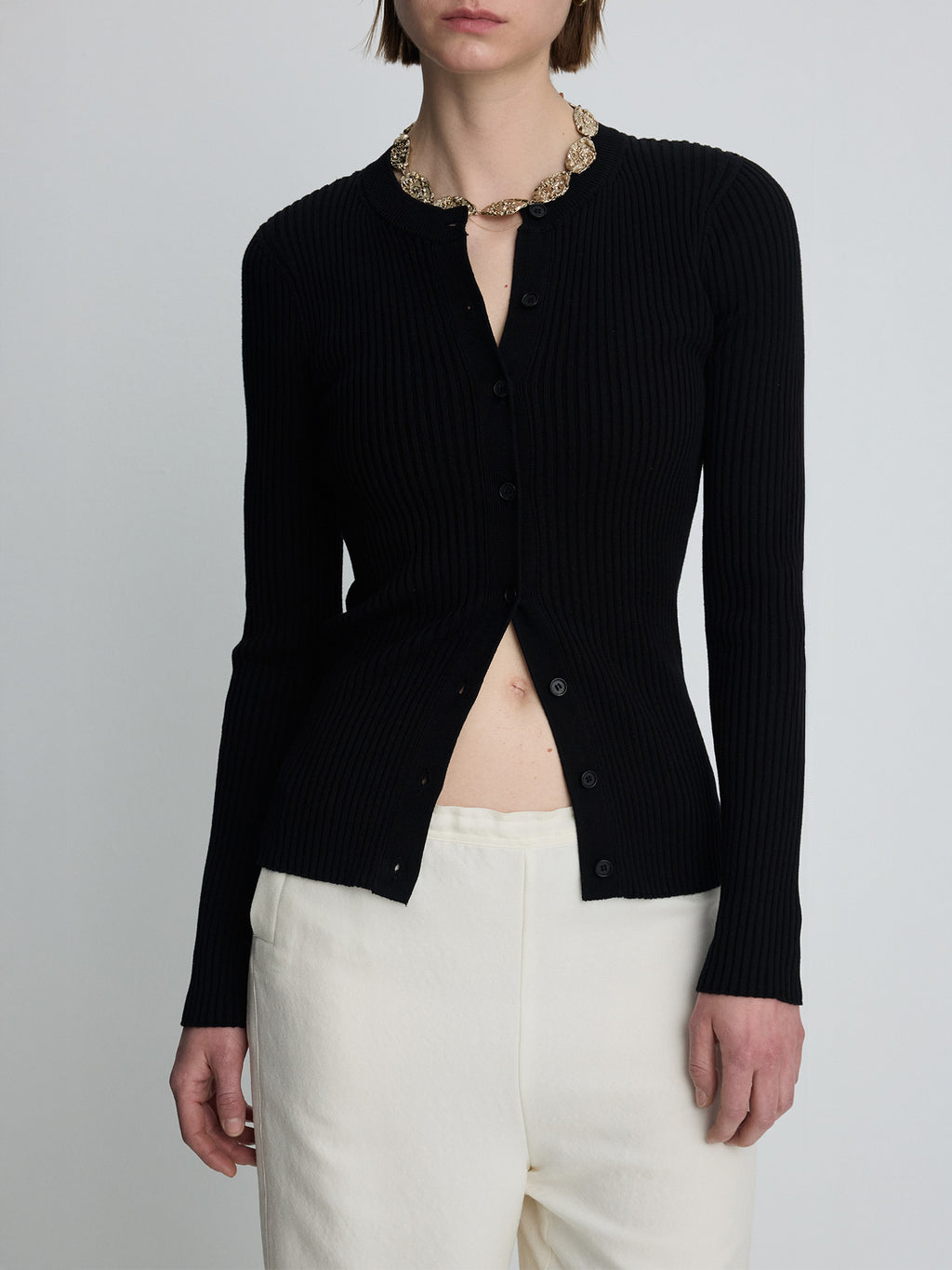 Tonywack - Silk Twill Lounge Pants (Ivory) product image 4 | TRAB K-Fashion Australia