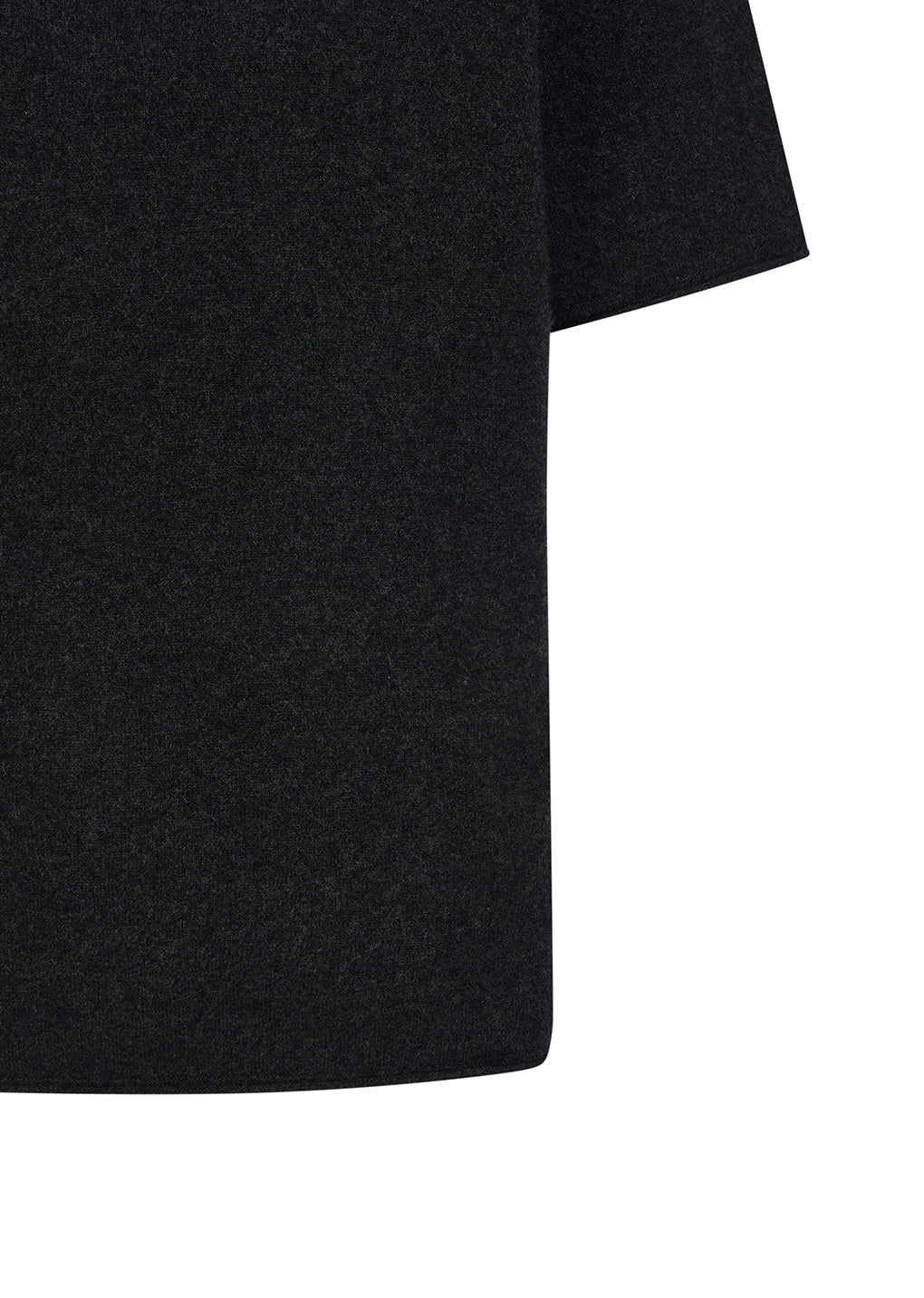Amomento - Cashmere Easy Half Sleeve Knit (Charcoal) product image 10 | TRAB K-Fashion Australia