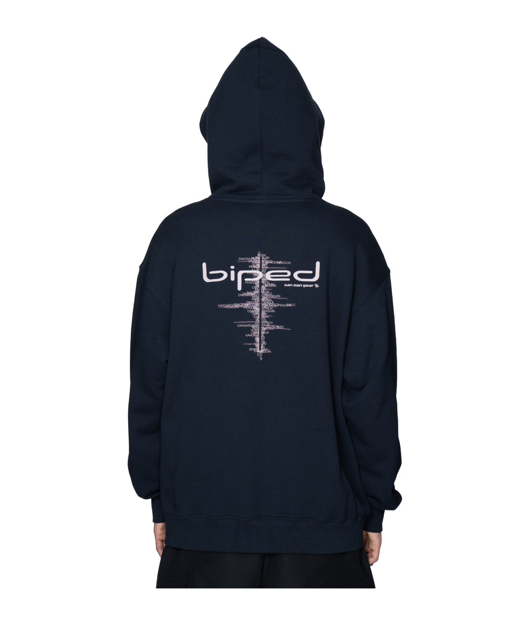 San San Gear - Biped Hoodie (Navy) product image 5 | TRAB K-Fashion Australia