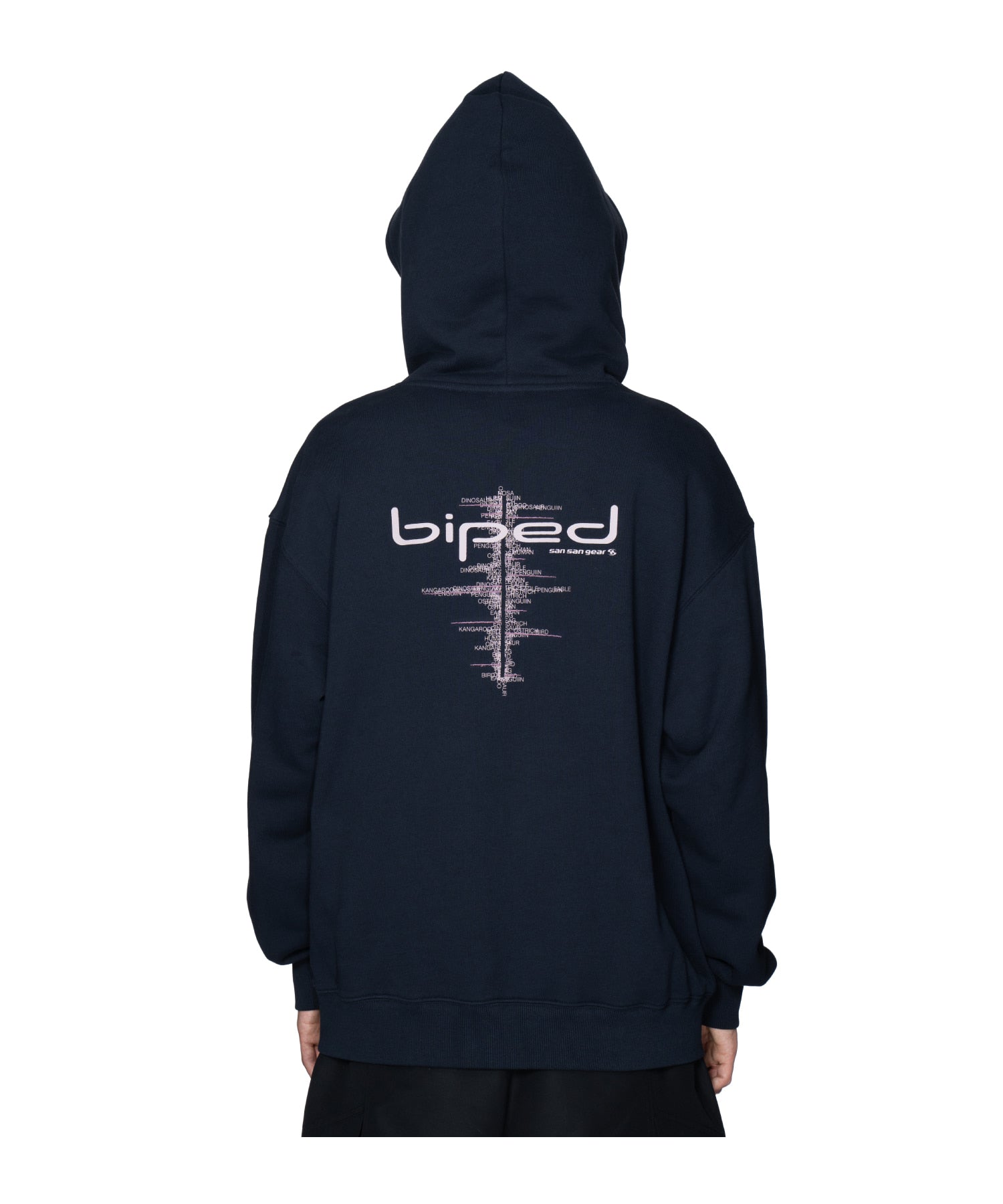 San San Gear - Biped Hoodie (Navy) product image 5 | TRAB K-Fashion Australia