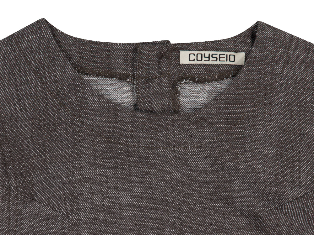 Coyseio - Round Cut Out Dress (Brown) product image 11 | TRAB K-Fashion Australia