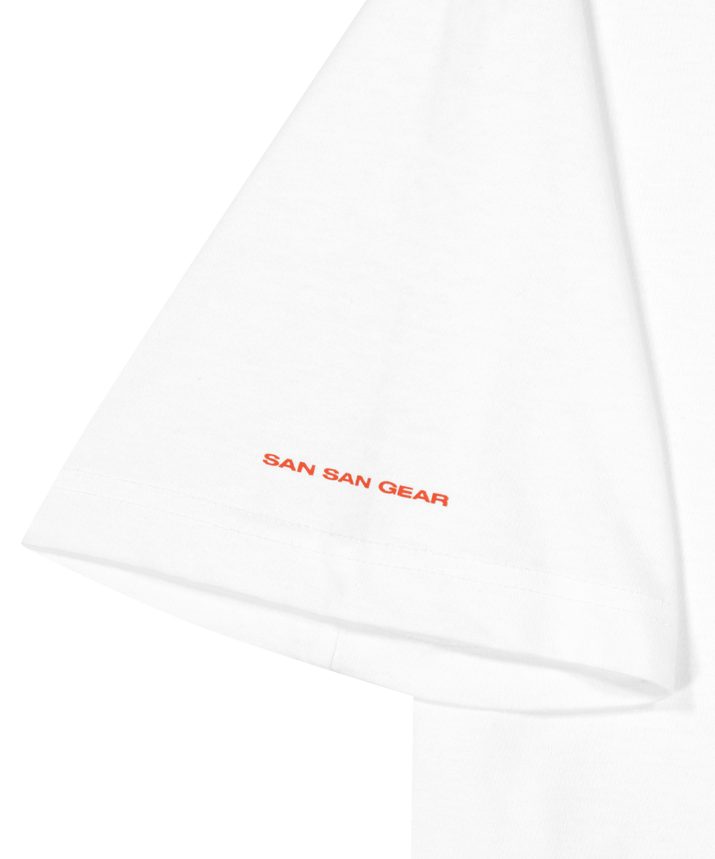 San San Gear - San San Oasis Question Mark T-Shirt (White) product image 6 | TRAB K-Fashion Australia