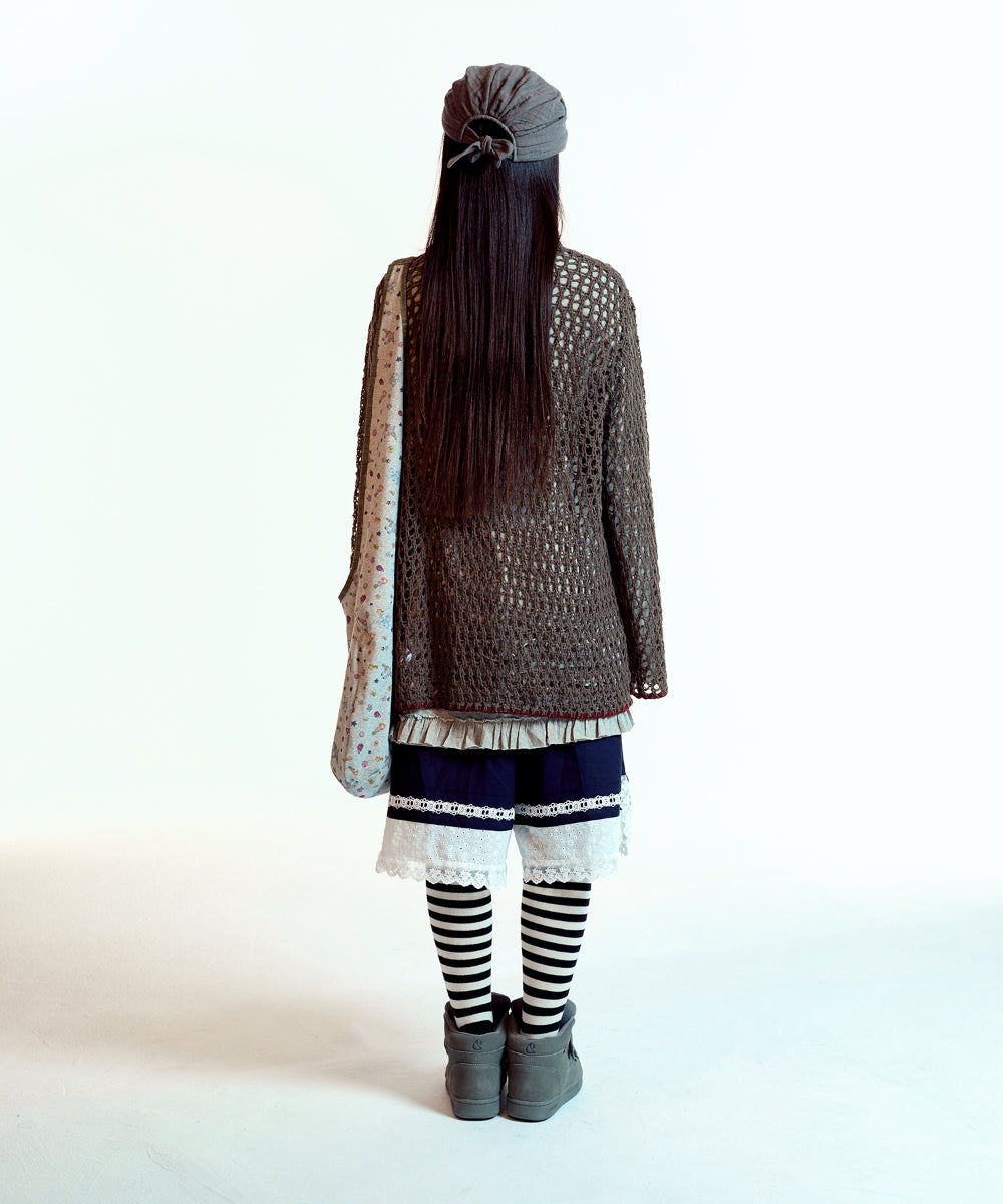 Coyseio - Hole Knit (Brown) product image 10 | TRAB K-Fashion Australia