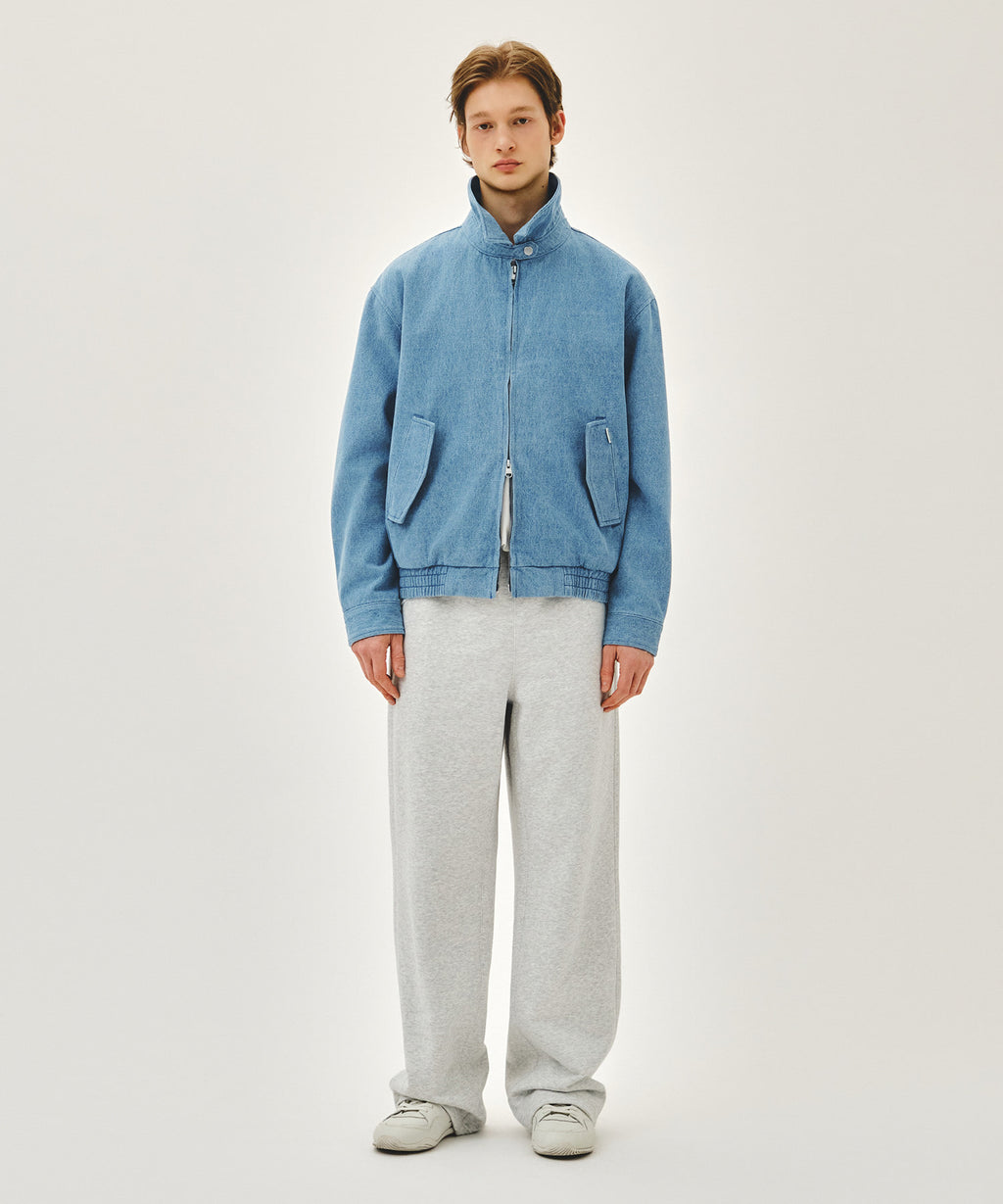 Marithe & Francois Girbaud - Denim Harrington Jacket (Blue) product image 5 | TRAB K-Fashion Australia