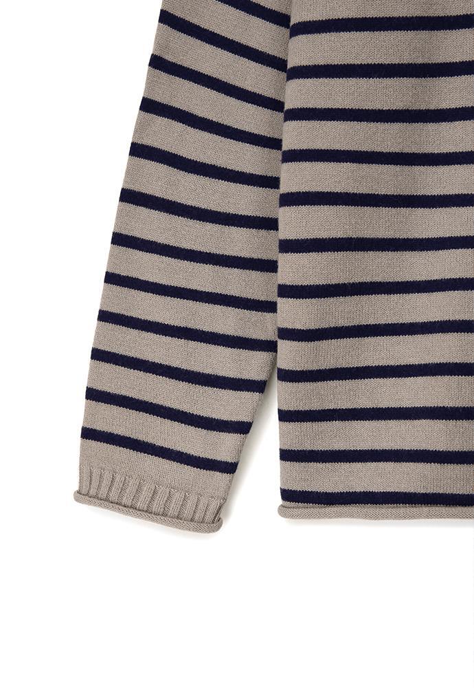 Art if acts - Roll up Pullover Knit (Truffle) product image 11 | TRAB K-Fashion Australia