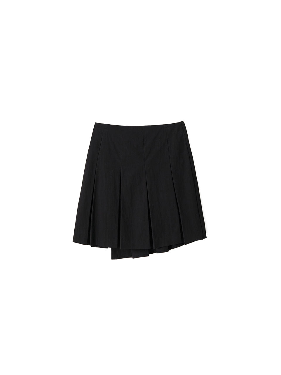Kijun - Pleated Wrap Skirt (Black) product image 9 | TRAB K-Fashion Australia