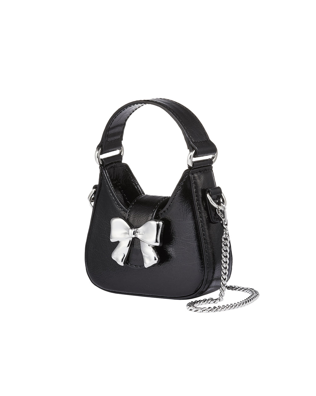 Numbering - Ribbon Mini Hobo Bag #1071 product image 8 | TRAB K-Fashion Australia