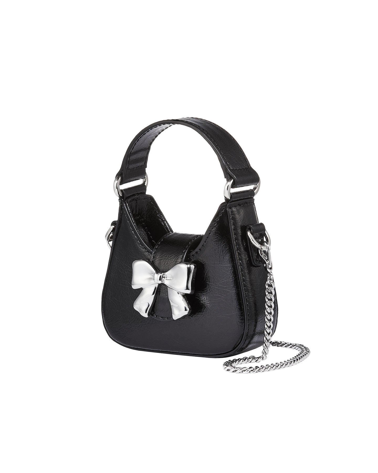 Numbering - Ribbon Mini Hobo Bag #1071 product image 8 | TRAB K-Fashion Australia