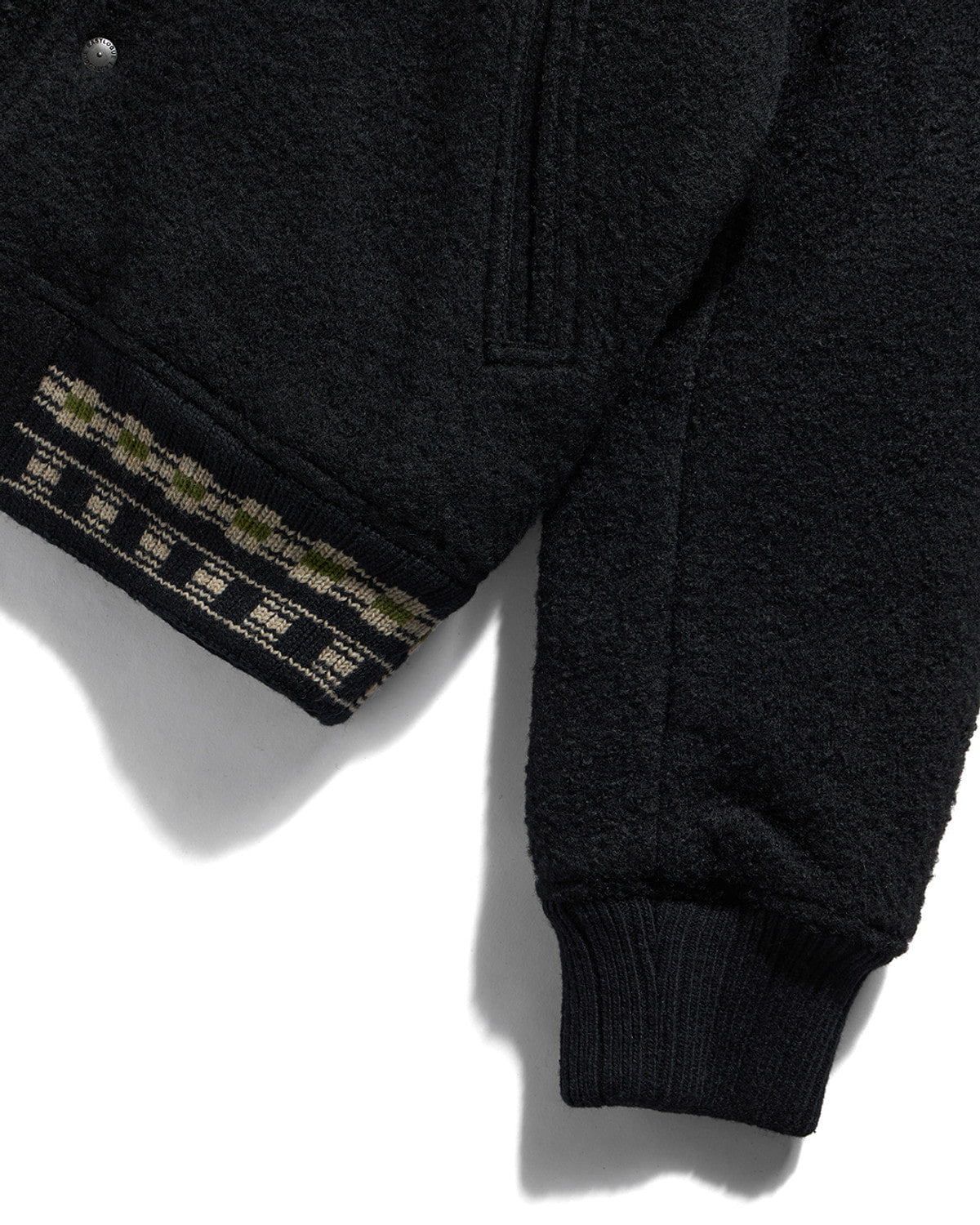 Eastlogue - Teddy Blouson Jumper (Ashed Black) product image 4 | TRAB K-Fashion Australia