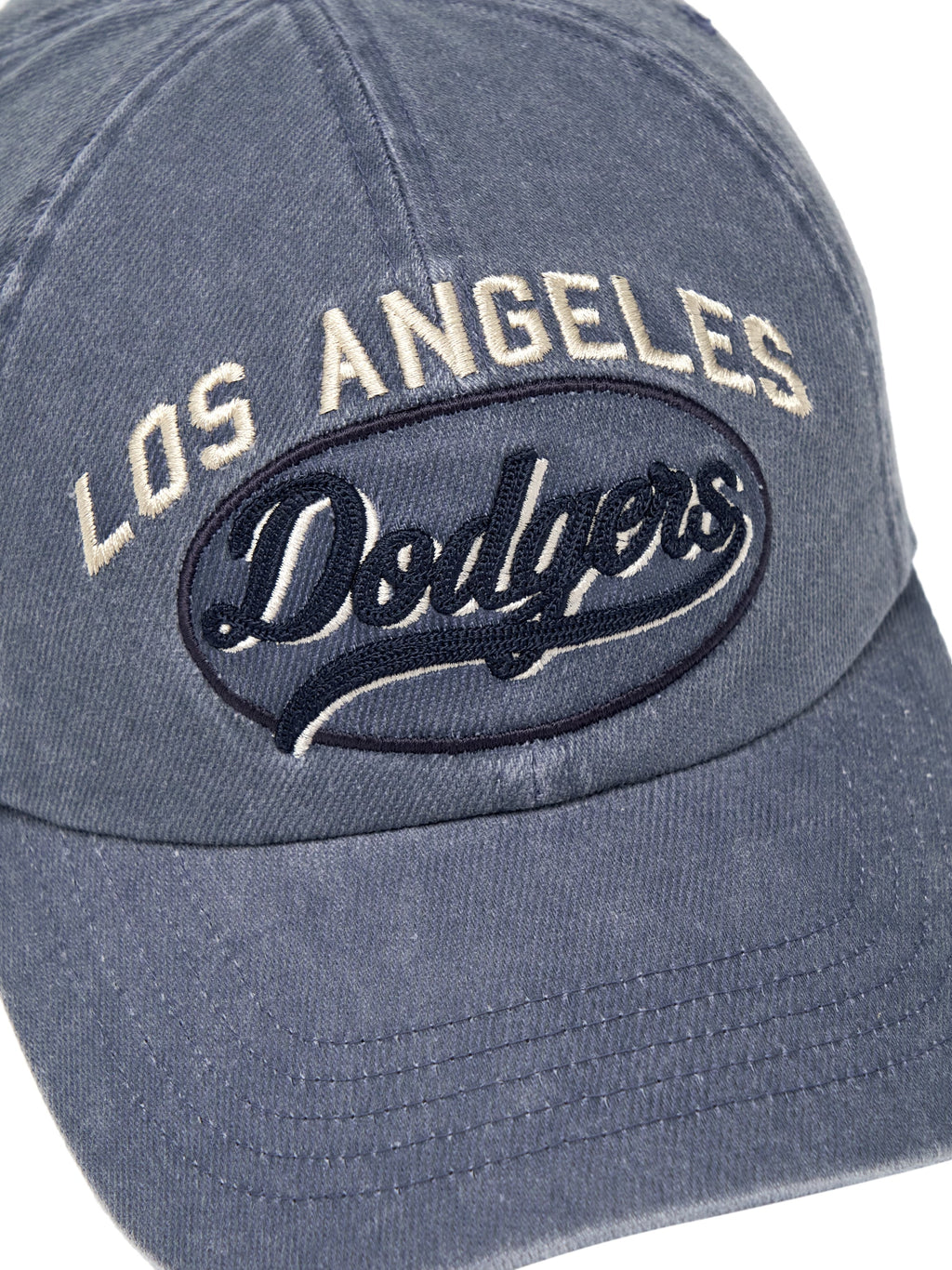 MLB Korea - MLB Varsity Vintage Cultive Stitch Unstructured Ball Cap LA Dodgers (Navy) product image 6 | TRAB K-Fashion Australia