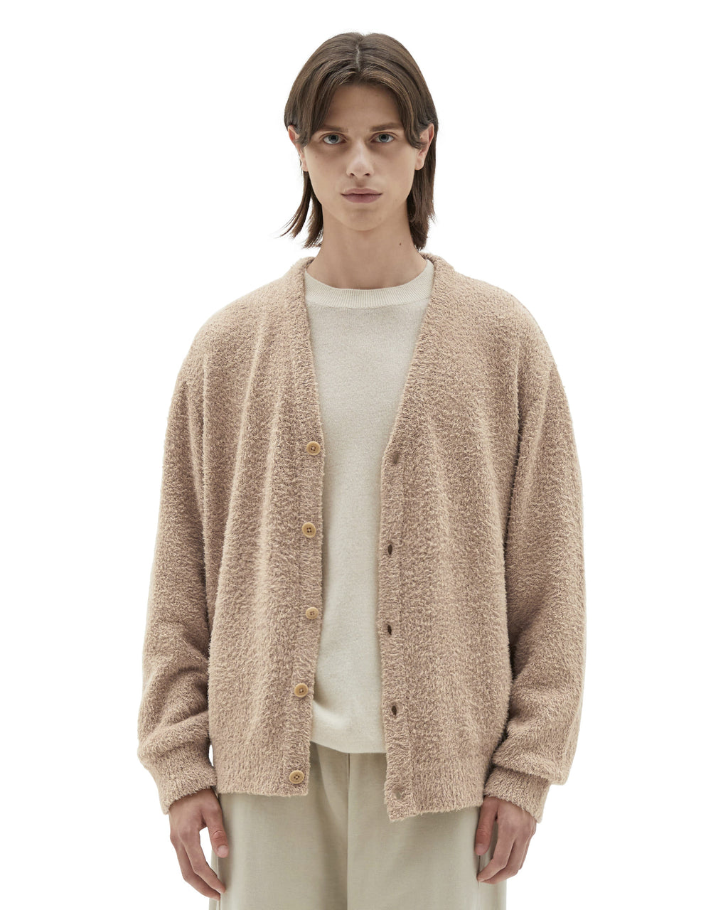 Brownyard - Essential Cardigan (Beige) product image 1 | TRAB K-Fashion Australia