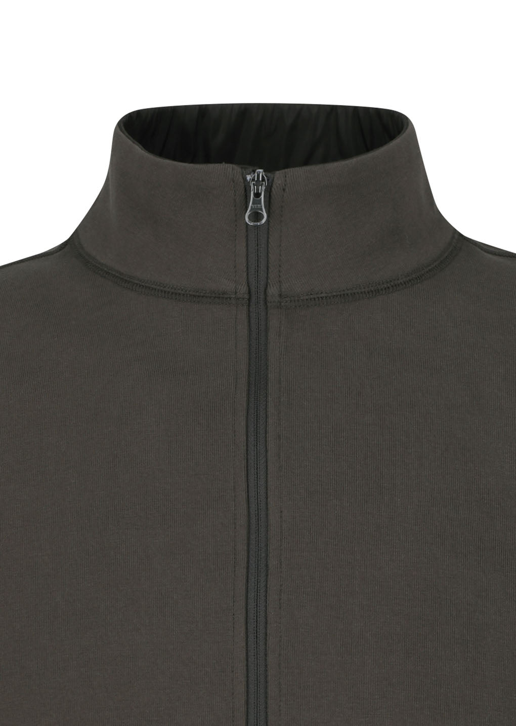 Amomento - Pocket Zip Up Jumper (Brown) product image 6 | TRAB K-Fashion Australia
