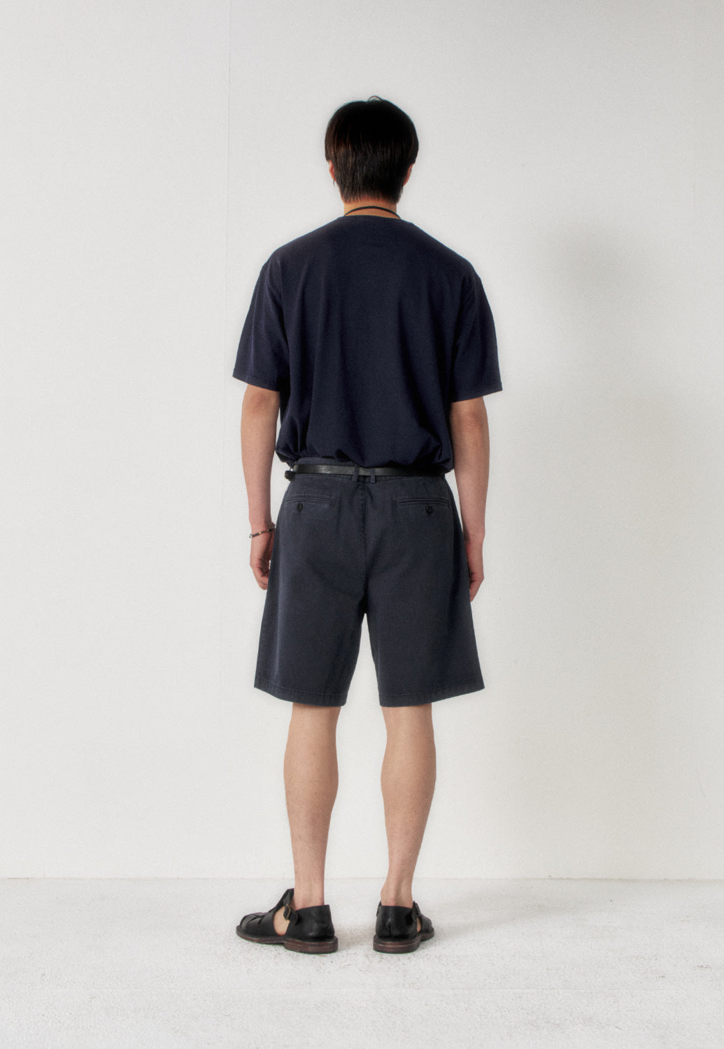 Art if acts - Washed Chino Shorts (Vintage Navy) product image 4 | TRAB K-Fashion Australia