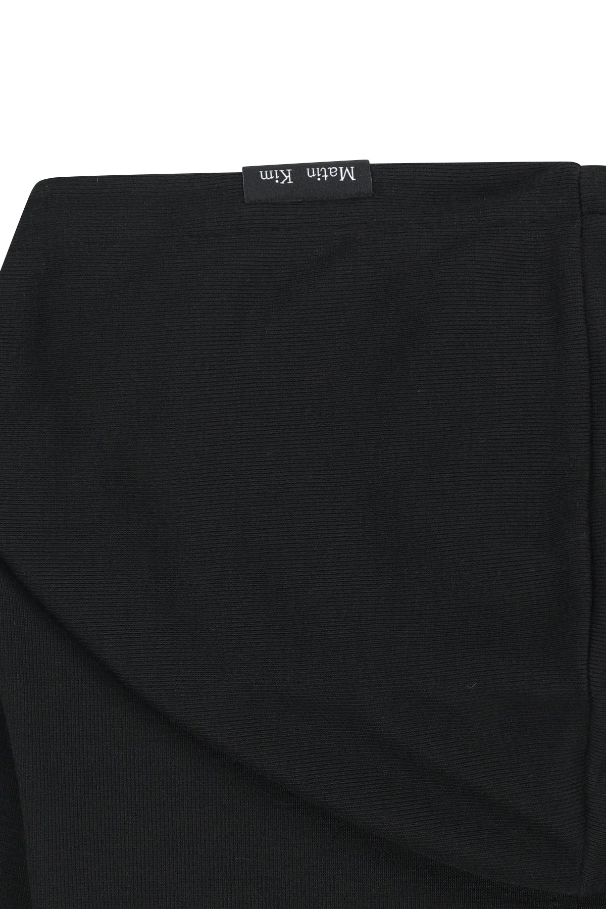 Matin Kim - Double Layer Button Hood Top (Black) product image 6 | TRAB K-Fashion Australia