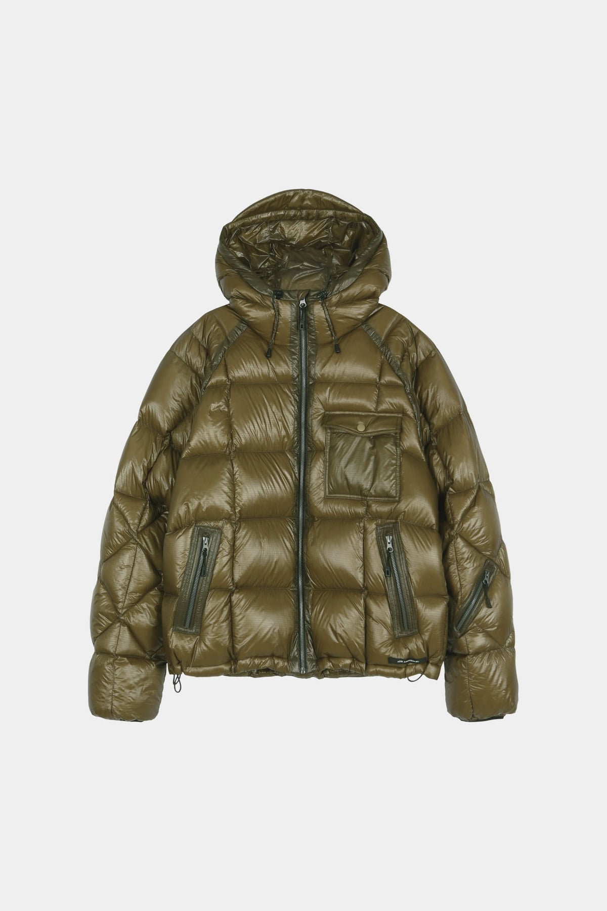 Andersson Bell - Unisex Torino Lightweight Down Jacket (Olive) product image 13 | TRAB K-Fashion Australia