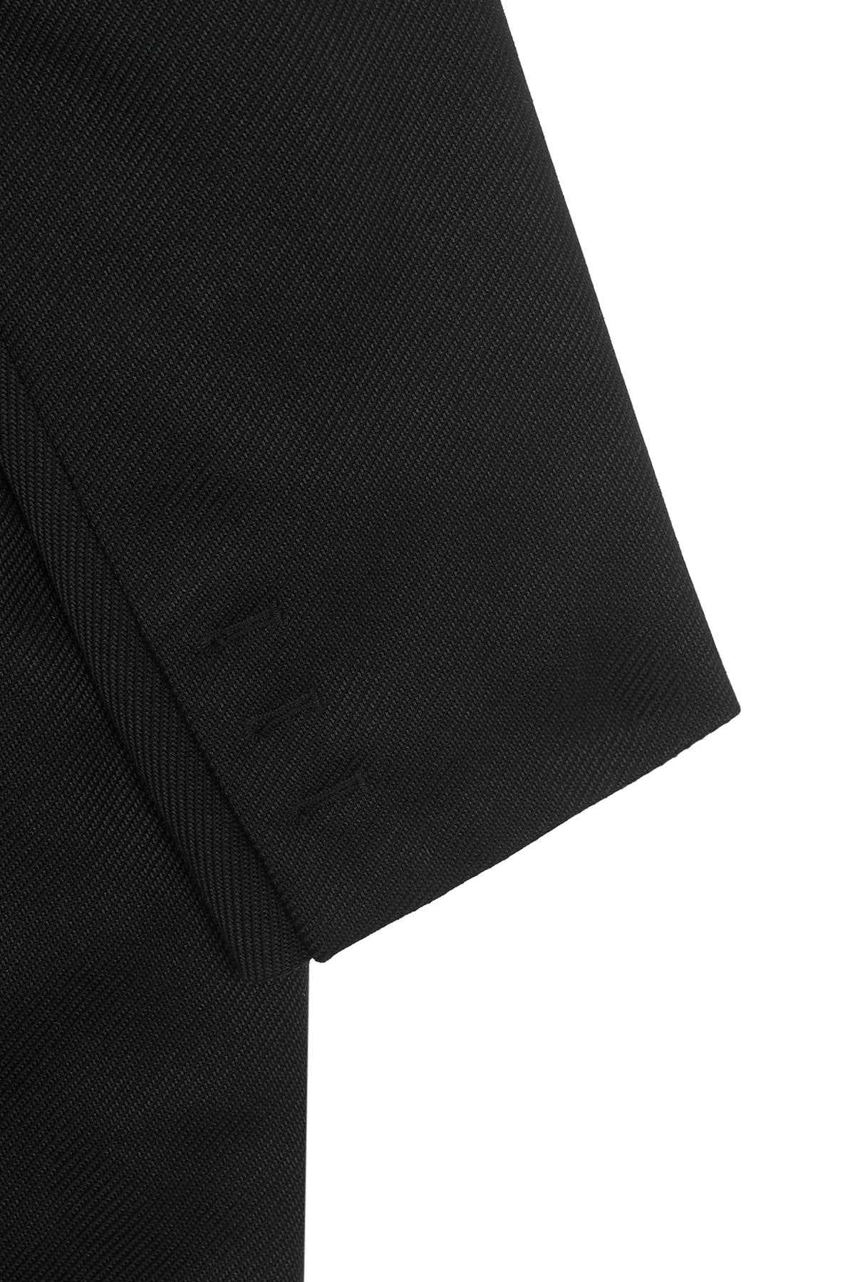 Matin Kim - Drop Shoulder Long Double Jacket (Black) product image 4 | TRAB K-Fashion Australia