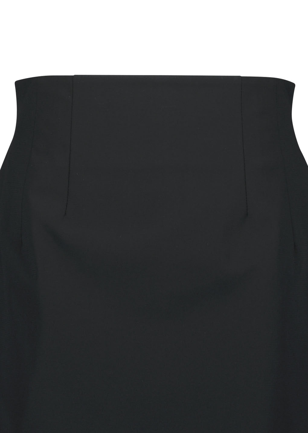 Amomento - Curved Silhouette Skirt (Black) product image 4 | TRAB K-Fashion Australia