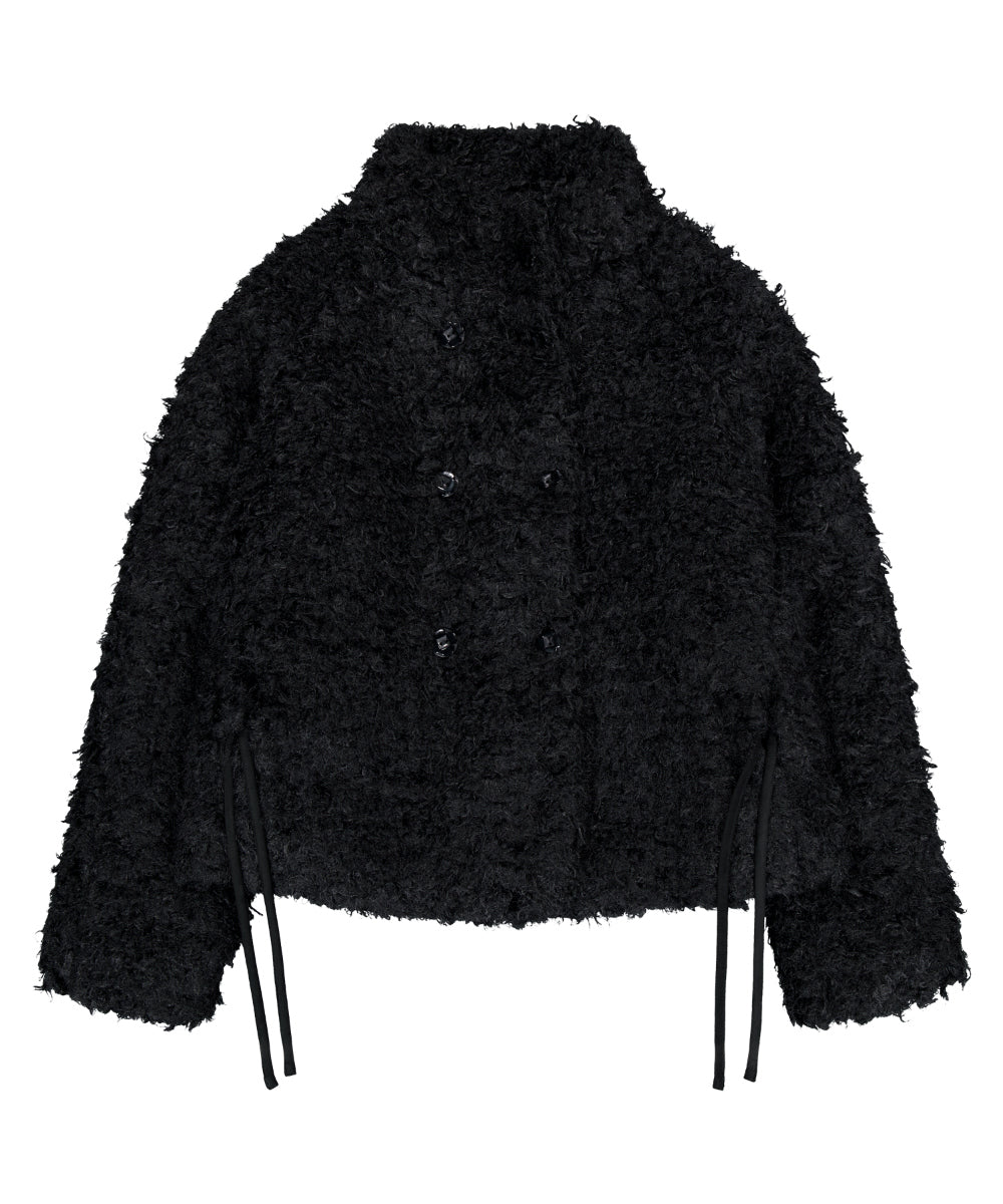Coyseio - Hairy Fur Jacket (Black) product image 6 | TRAB K-Fashion Australia