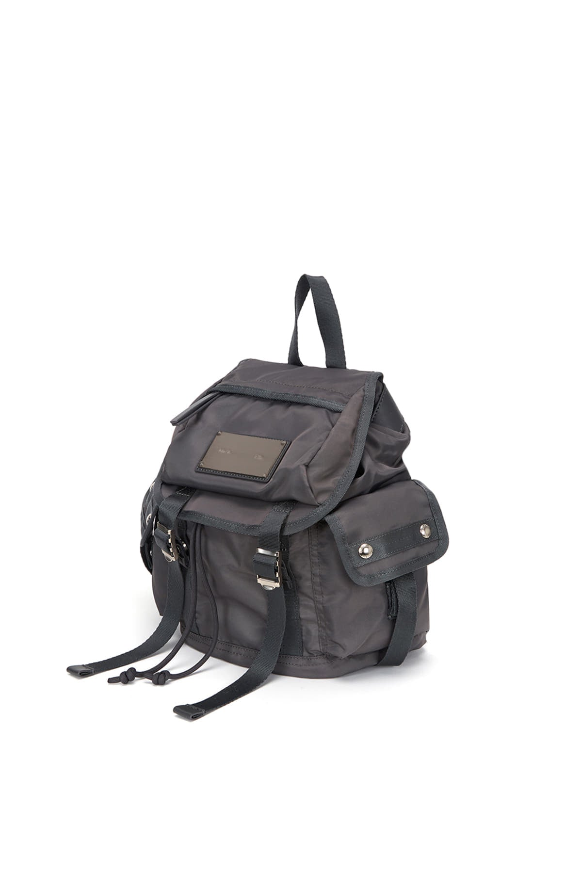 Matin Kim - Matin Pocket Utility Small Back Pack (Charcoal) product image 2 | TRAB K-Fashion Australia