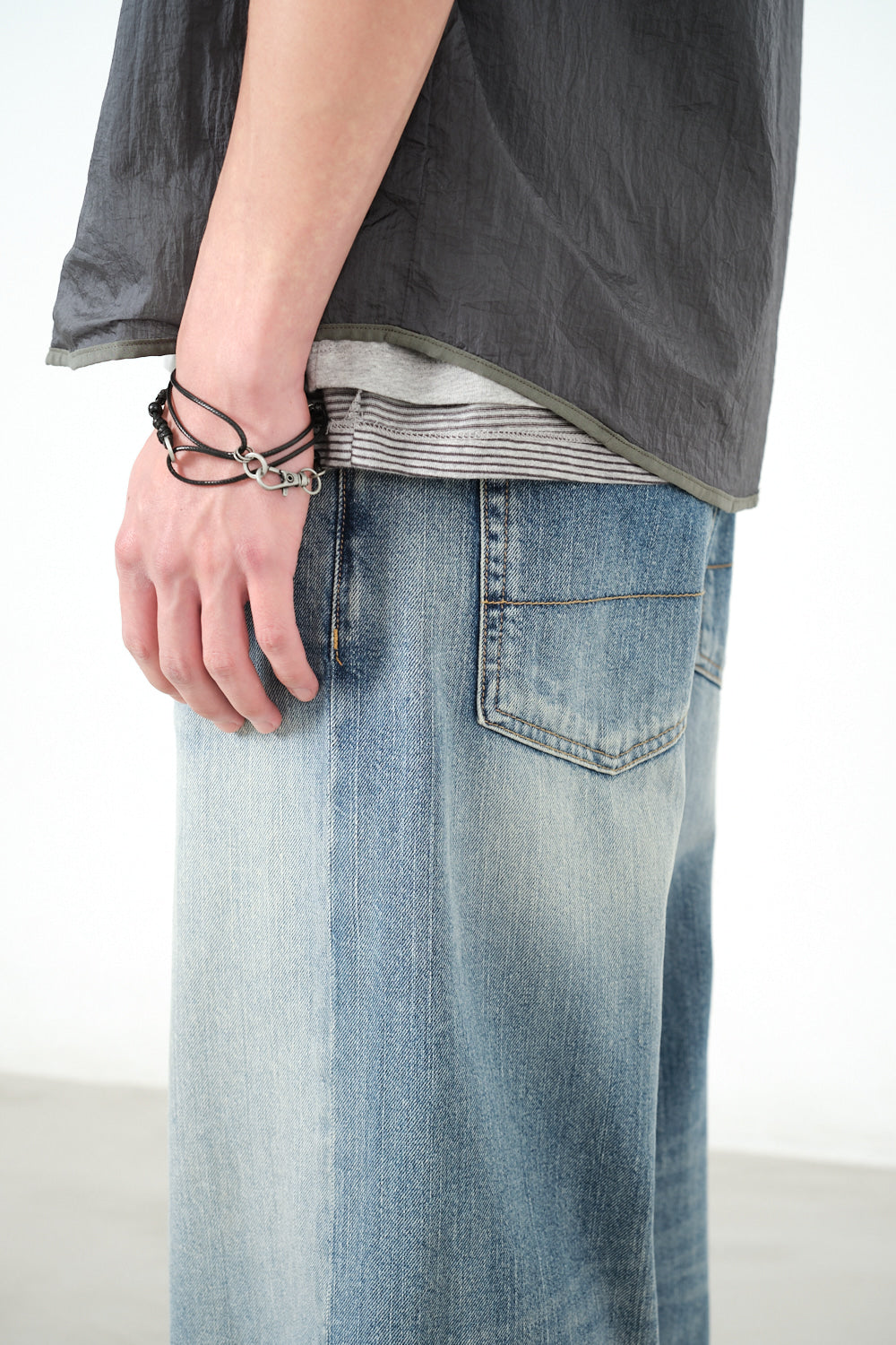 Hatchingroom - Wide Jeans (Blue) product image 13 | TRAB K-Fashion Australia