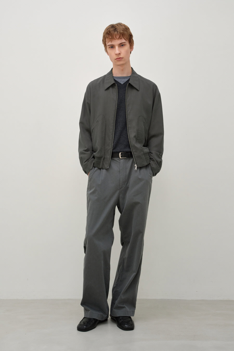 Insilence - Tencel Blouson (Brown) product image 2 | TRAB K-Fashion Australia