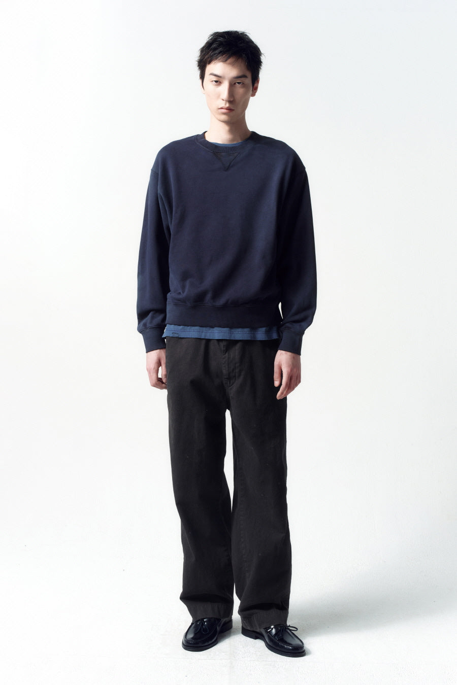 Insilence - Vintage SweatShirt (Vintage Navy) product image 1 | TRAB K-Fashion Australia