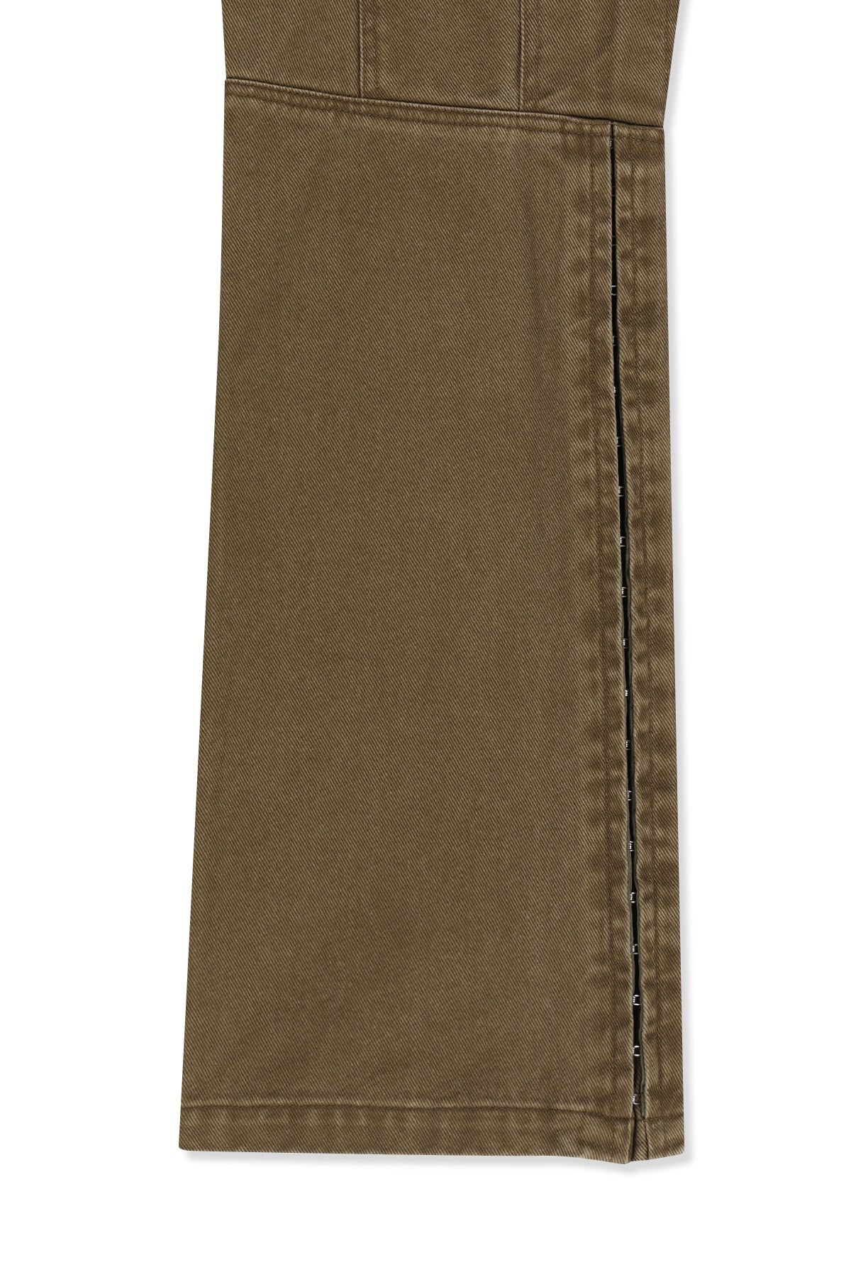Matin Kim - Multi Hook Bootcut Cargo Pants (Khaki) product image 5 | TRAB K-Fashion Australia