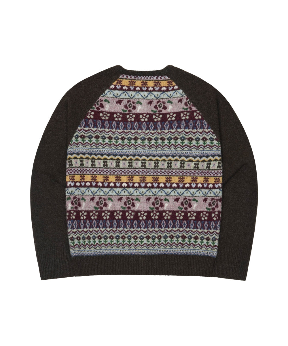 Coyseio - Cottage Knit Cardigan (Brown) product image 14 | TRAB K-Fashion Australia