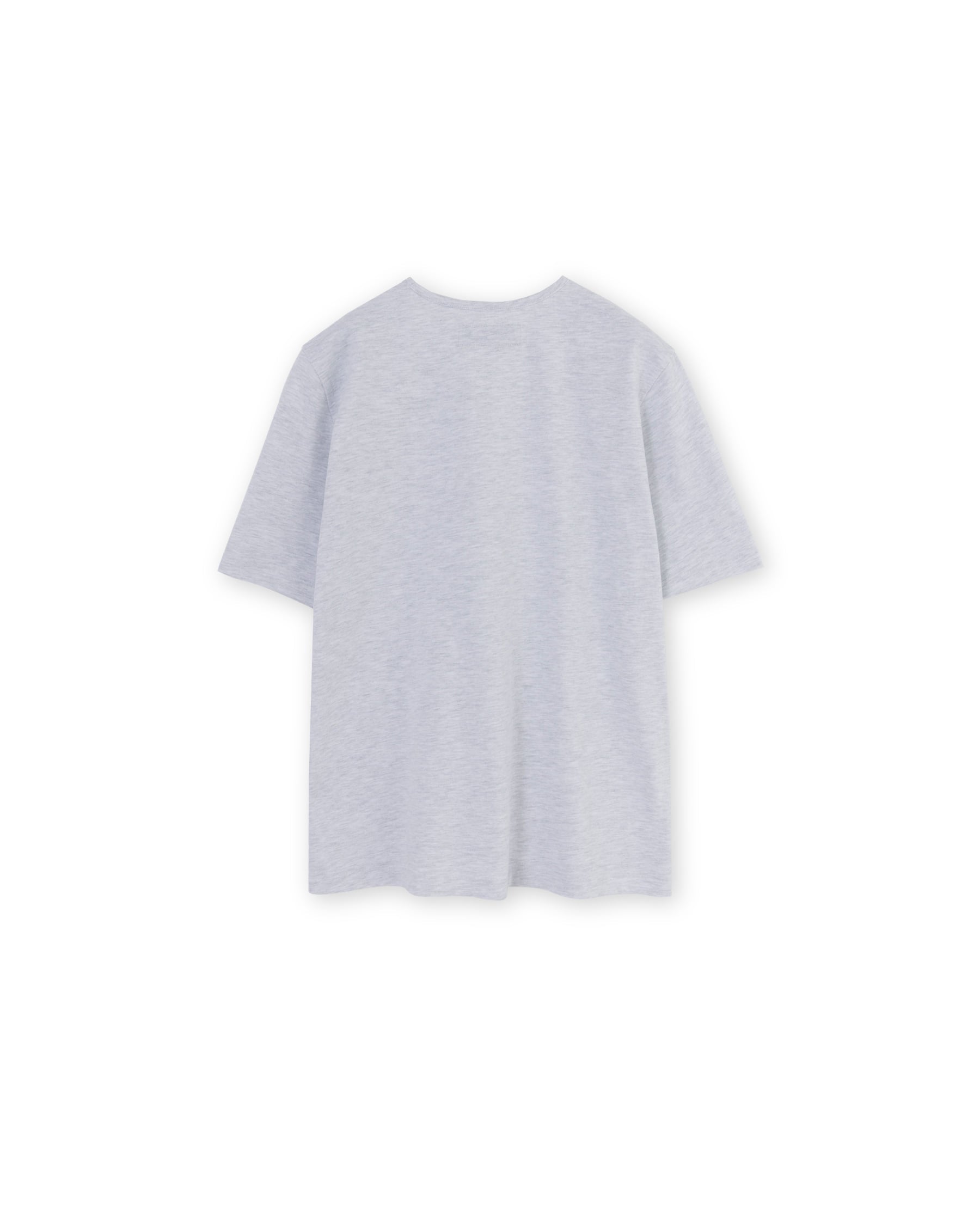 Brownyard - U Neck T Shirt (Light Grey) product image 4 | TRAB K-Fashion Australia