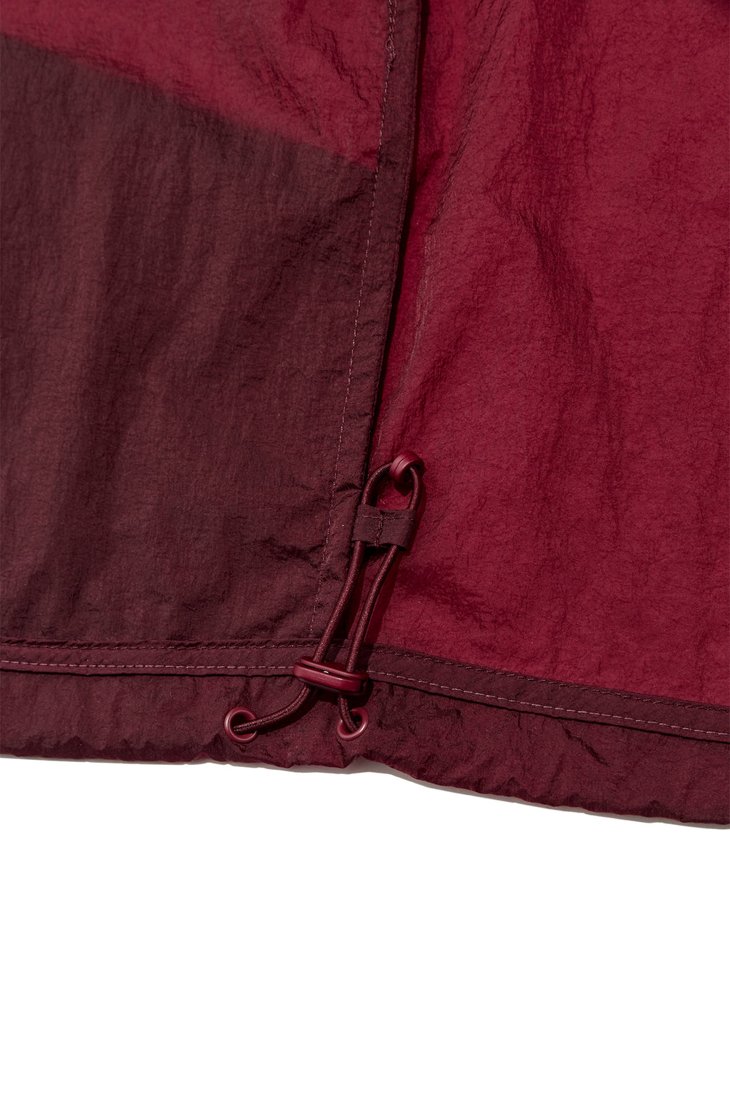 Matin Kim - Hoody Point Crop Light Windbreaker (Burgundy) product image 5 | TRAB K-Fashion Australia