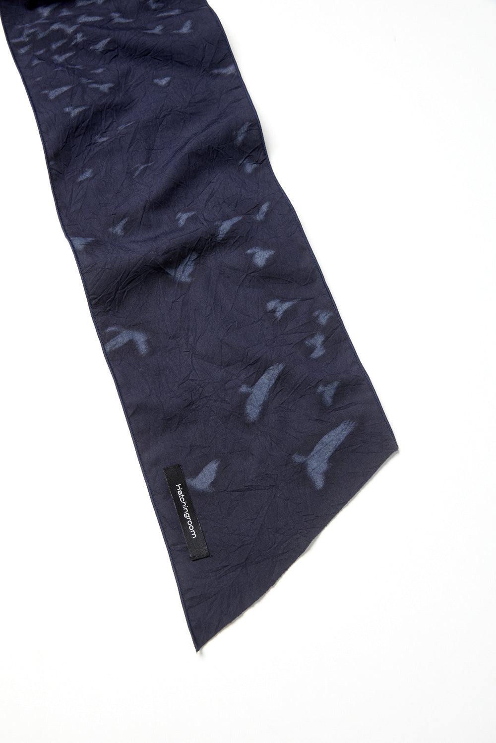 Hatchingroom - Murmuration Scarf (Dark Navy/Blue Grey) product image 3 | TRAB K-Fashion Australia