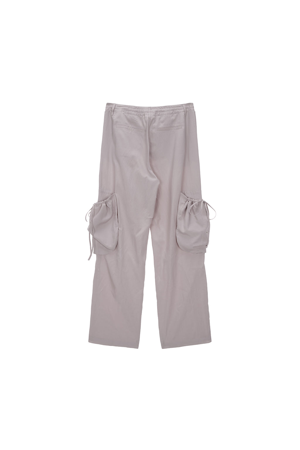 Matin Kim - String Point Big Pocket Cargo Pants (Light Pink) product image 2 | TRAB K-Fashion Australia