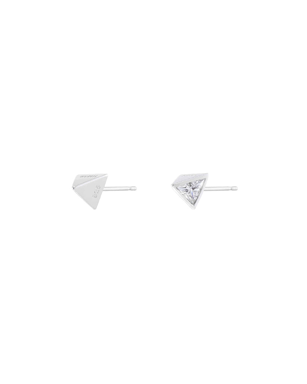 Numbering - Triangle Stud Earrings #3193 product image 5 | TRAB K-Fashion Australia