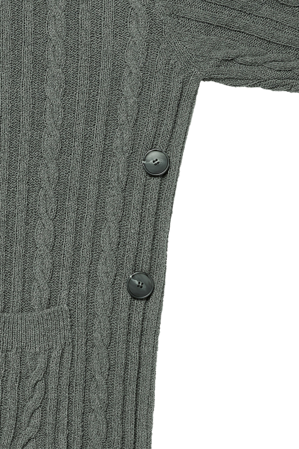 Deinet - Deinet Cable Cardigan (Charcoal) product image 20 | TRAB K-Fashion Australia