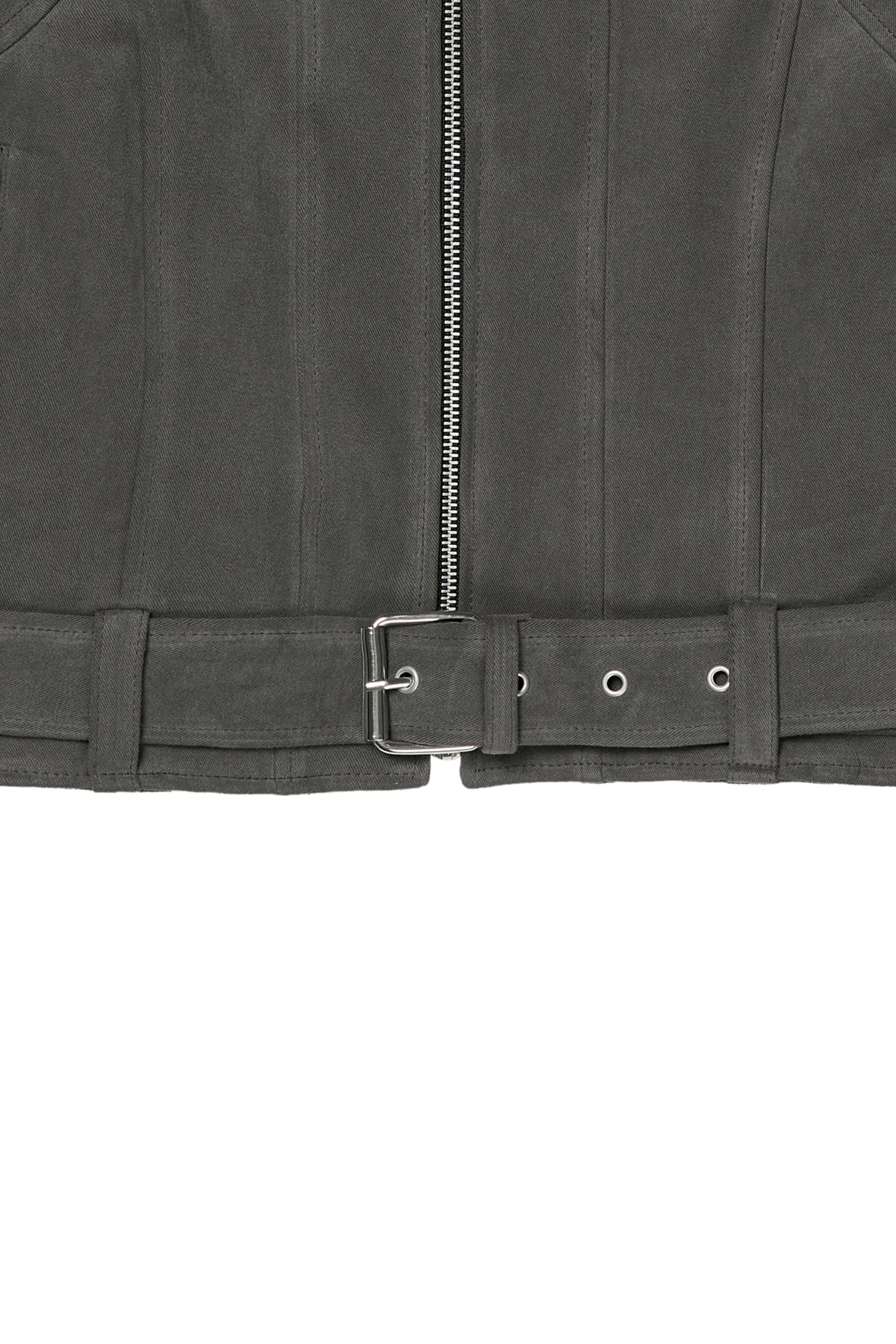 Deinet - Deinet Belted Cotton Jacket (Charcoal) product image 18 | TRAB K-Fashion Australia