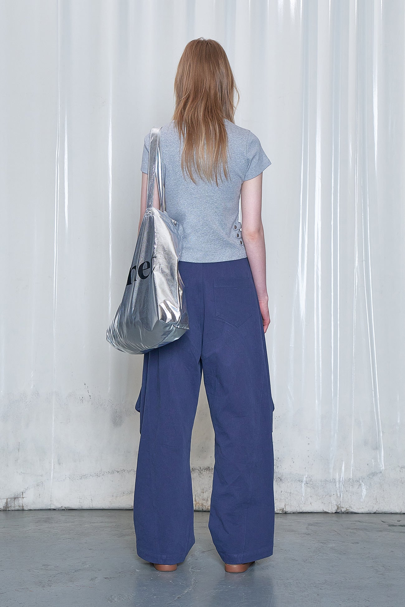Deinet - Washing Cargo Double Pants (Navy) product image 3 | TRAB K-Fashion Australia