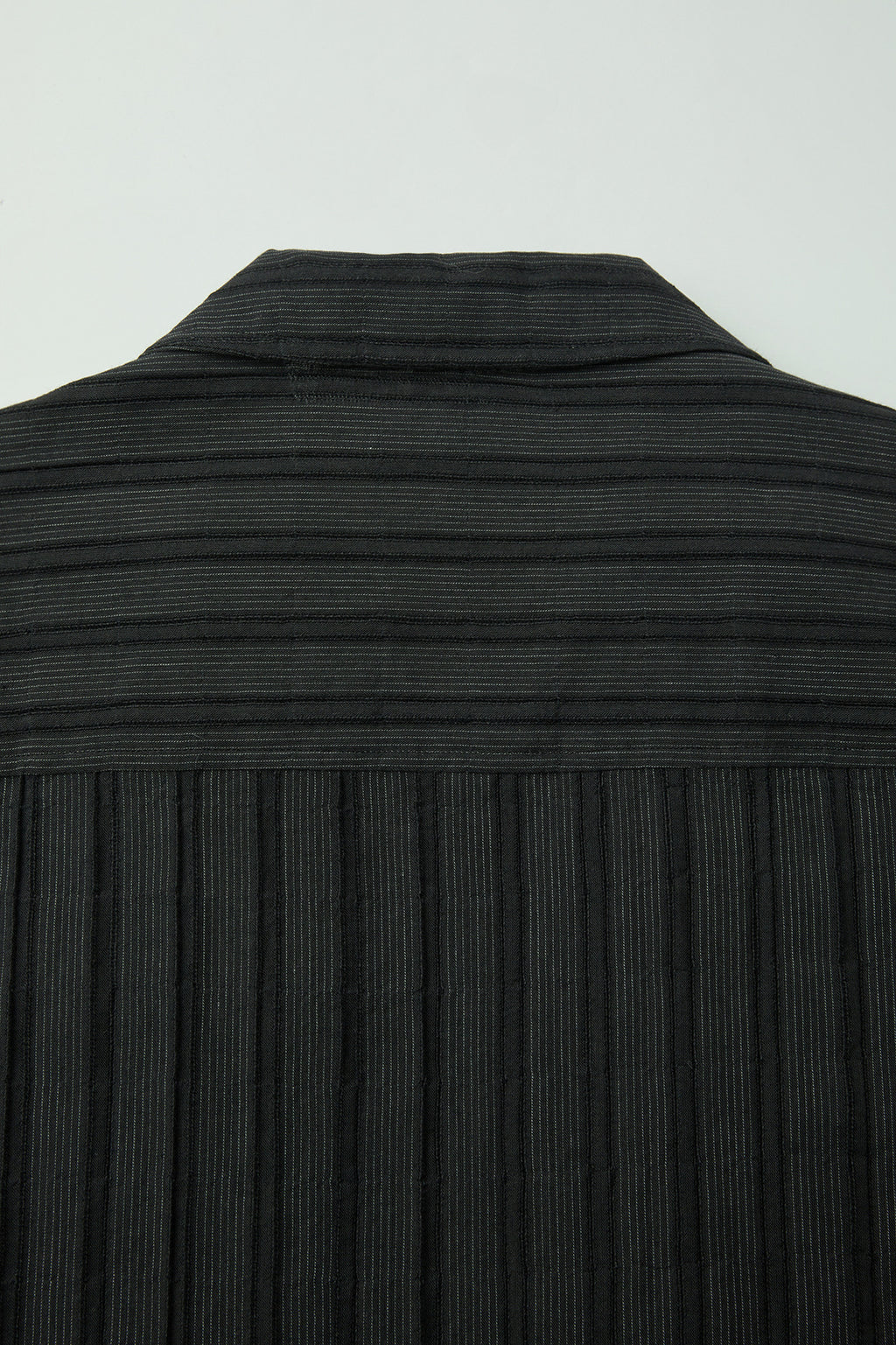 Coor - Seer Pin Open Collar Half Shirt (Black) product image 6 | TRAB K-Fashion Australia