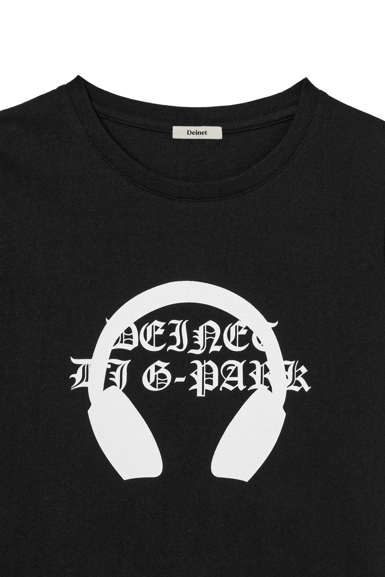 Deinet - Headset Basic T-Shirt (Black) product image 3 | TRAB K-Fashion Australia