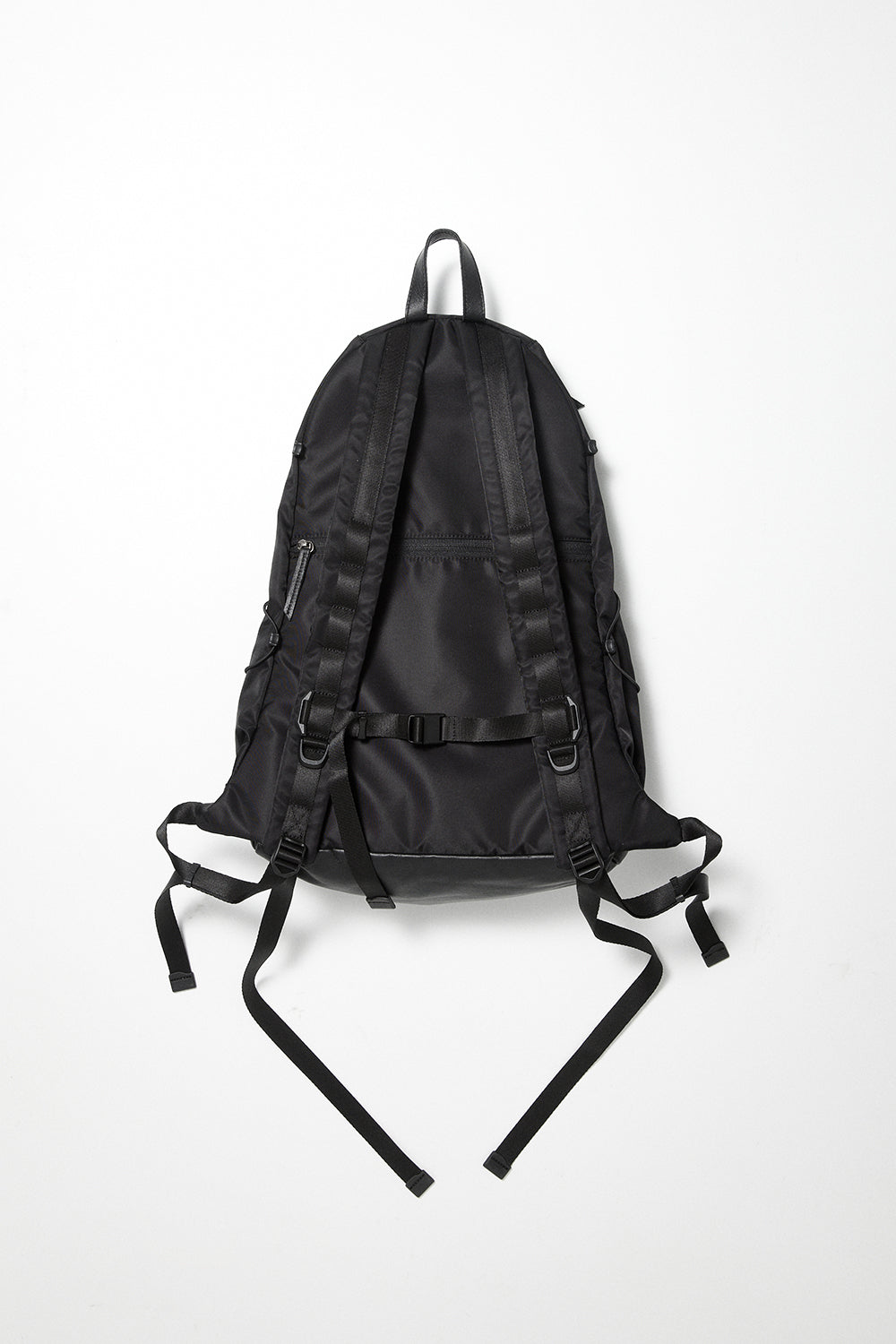 Hatchingroom - Nylon Leather Backpack (Black) product image 3 | TRAB K-Fashion Australia